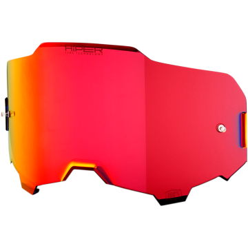 100% Armega Ersatzglas Hiper Rot verspiegelt