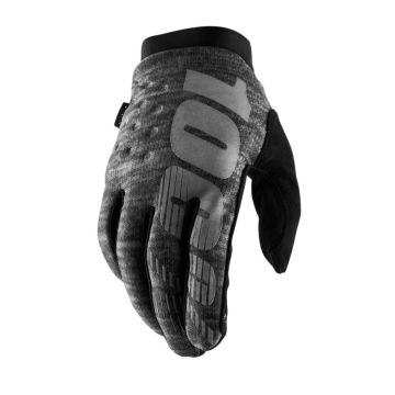 100% Brisker Winter Handschuhe Heather Grey