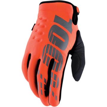 100% Brisker Winter Handschuhe Orange