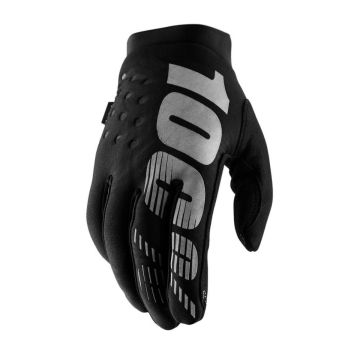 100% Brisker Winter Handschuhe Schwarz