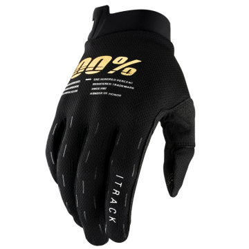 100% Handschuhe für Kinder I-Track Schwarz