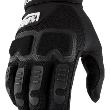 100% Handschuhe Langdale Schwarz