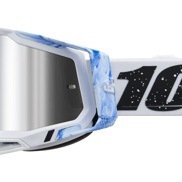 100% Racecraft 2 Mixos Verspiegelt Silber
