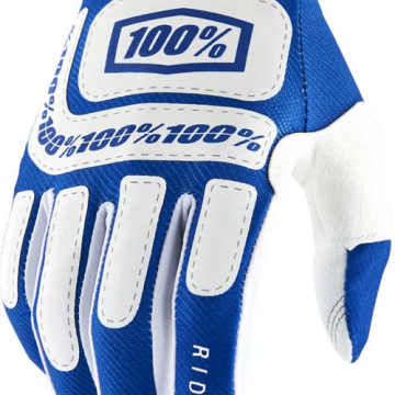 100% Ridefit Handschuhe Bonita Weiß Blau