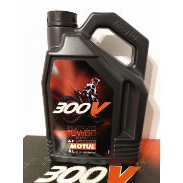 4 Liter Kanister Motul 300V 15W60 4T Factory Line Off Road