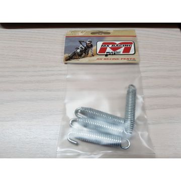 4 Mino Auspuff Federn 74 x 11 mm