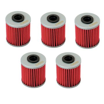 5x Hiflo Ölfilter HF207 Suzuki RMZ 250/450 2004- / Kawasaki KXF 250