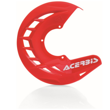 Acerbis X-Brake Bremsscheibenschutz Universal Rot