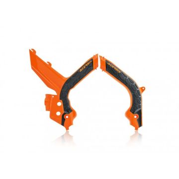 Acerbis X-Grip Rahmenschützer Orange KTM EXC, EXC-F, TPI 125, 250, 300, 350, 450, 500 2020-2023