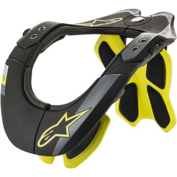 Alpinestars BNS TECH-2 NECK SUPPORT Nackenschutz Gelb Schwarz