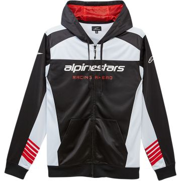 Alpinestars Session Fleece Jacke Schwarz - Weiß