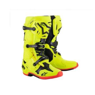 Alpinestars Tech 10 Stiefel Neongelb