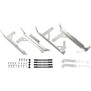 Aluminium Kühlerschützer mit Lüfter KTM EXC-F, EXC, TPI 250, 300, 350, 450, 500 2020-