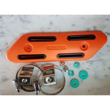 Auspuff Hitzeschutz Orange