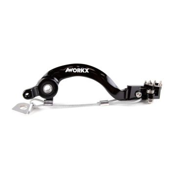 Aworkx Fußbremshebel KTM SX 65 / Husqvarna TC 65 / GasGas MC 65 Schwarz