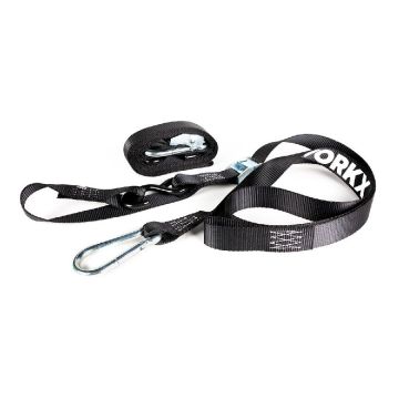 Aworkx Spanngurte 35mm 2-teilig Schwarz