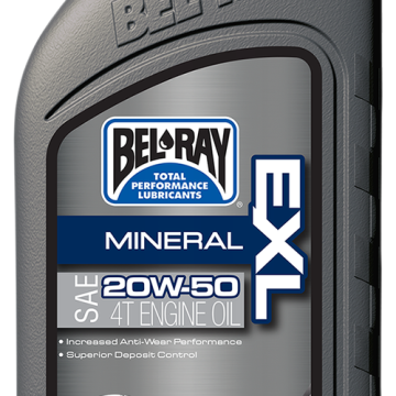 Bel-Ray EXL Mineralisches Öl 20W50 1 Liter