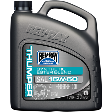 Bel-Ray Thumper Blend 15W50 Synthetisches Ester Öl 4L