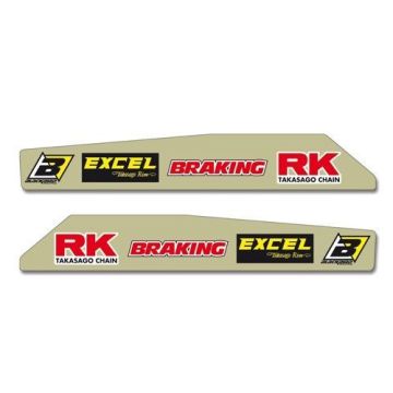 Blackbird Schwingenaufkleber Honda CR CR-F 125 250 450 2000-