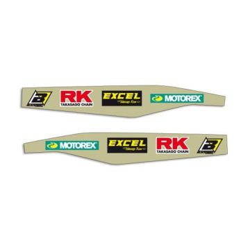 Blackbird Schwingenaufkleber KTM EXC 125, 200, 250, 300, 350, 450, 450, 530 2008- SX 2007-2010