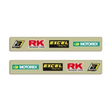 Blackbird Schwingenaufkleber KTM EXC 1998-2007 SX 1998-2004
