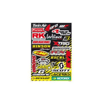 Blackbird Motocross Aufkleber Set