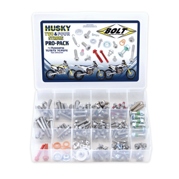 Bolt Pro Schrauben Kit 180 teilig Husqvarna TC, FC, TE, FE 2014-