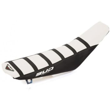 Bud Racing Full Traction Sitzbankbezug Schwarz Weiß Husqvarna TC 65 2017-