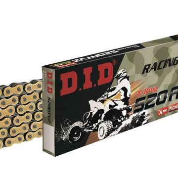 DID 520 ATV2 X-Ring Kette Gold 102 Glieder Zugfestigkeit 3820kg