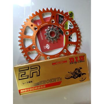 DID ERT2 Kettenkit 14:50 Orange KTM SX, SXF, EXC 125, 150, 200, 250, 300, 350, 450, 500, 525, 530