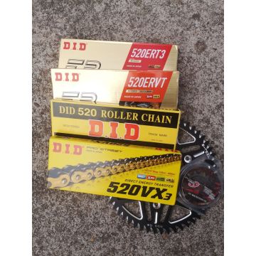 DID ERT3 / ERVT/ VX3 / 520S Kettenkit Husqvarna TC, FC, TE, FE 125, 250, 300, 350, 450, 501 2014-