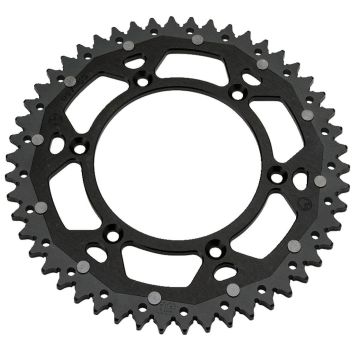 Dual Kettenrad Alu / Stahl Schwarz KTM SX 85 / Husqvarna TC 85 / GasGas MC 85