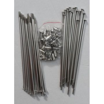 Edelstahlspeichen Hinterrad Satz 19" KTM SXF/SX 125, 150, 250, 350, 450, 505, 525 1998-