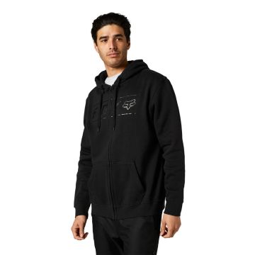 Fox Zip Hoodie Pullover Pinnacle Schwarz Größe XL