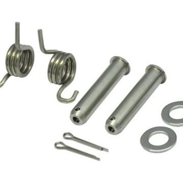Fußrasten Bolzen + Feder Kit Honda CRF 250Rally / 250L / CRF150R