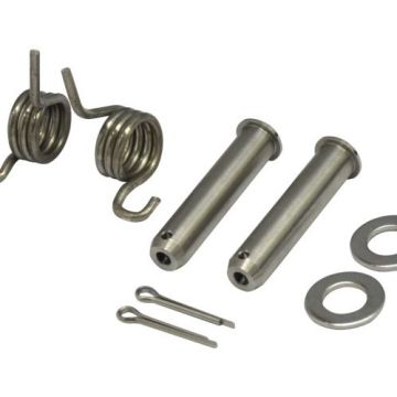 Fußrasten Bolzen + Feder Kit Suzuki RMZ 250, 450