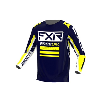 FXR Clutch Pro MX Jersey Schwarz Neongelb S / XL / XXL / 3XL