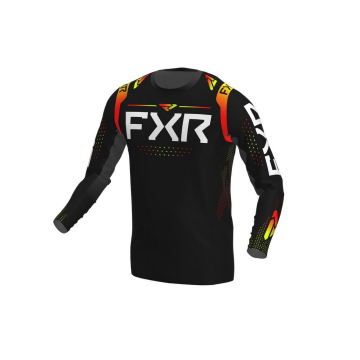 FXR Helium MX Jersey Black Inferno 3XL