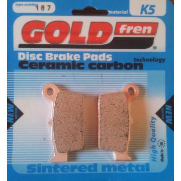 Goldfren Racing K5 Bremsbeläge 176 hinten Honda CR 125/250 2002-