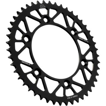 JT Aluminium Kettenrad Schwarz 40-52 Zähne GasGas EC MC 125, 250, 350, 450 2021-