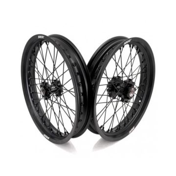 KKE Supermoto Felgen Radsatz Sur-Ron Ultra Bee 17x3,5 / 17x4,25 Schwarz
