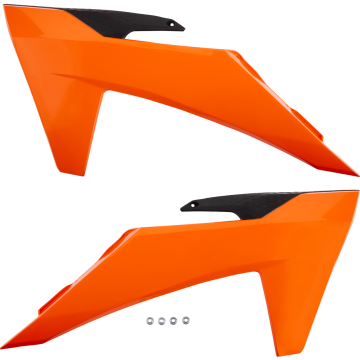 KTM Kühlerspoiler Orange SX, SXF 125, 250, 300, 350, 450 2023-2024 / EXC 2024-2025
