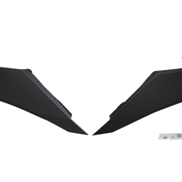 KTM Kühlerspoiler Schwarz SX, SXF 125, 250, 300, 350, 450 2023-2024 / EXC 2024-2025