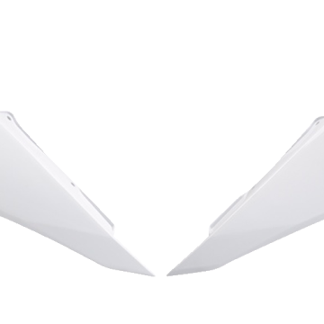 KTM Kühlerspoiler Weiß OEM SX, SXF 125, 250, 300, 350, 450 2023-2024 / EXC 2024-2025