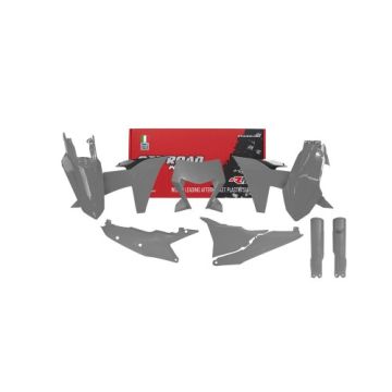 KTM Plastik Kit mit Lampenmaske Grau EXC, EXC-F TPI 150, 250, 300, 350, 450, 500 2024-2025