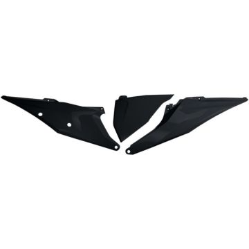 KTM Seitenteile mit Luftfilterkasten Abdeckung Schwarz SX, SXF 125, 250, 350, 450 2019-2022 / EXC