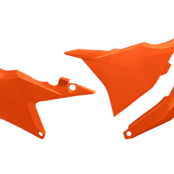KTM Seitenteile mit Luftfilterkastendeckel Orange SX, SXF 125, 250, 300, 350, 450 2023- / EXC 2024-