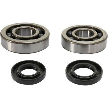 Kurbelwellenlager Set mit Dichtringen Kawasaki KX 125 1985-1987