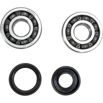 Kurbelwellenlager Set mit Dichtringen Kawasaki KX 125 1988-2008