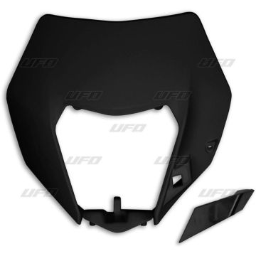 Lampenmaske Schwarz KTM EXC EXC-F 125 250 300 350 450 500 2014-2016